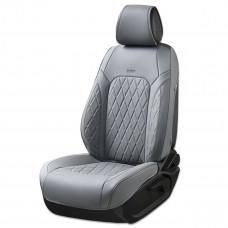 Комплект, 3D чохли для сидінь BELTEX Malibu, grey