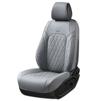 Комплект, 3D чохли для сидінь BELTEX Malibu, grey