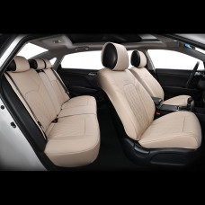 Комплект, 3D чохли для сидінь BELTEX Malibu, beige