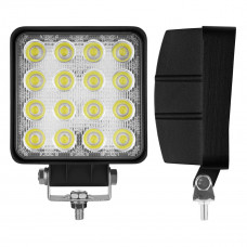 Фара світлодіодна Brevia Epistar white Flood 10-30V, 48W (16x3W), 3520Lm, 1шт