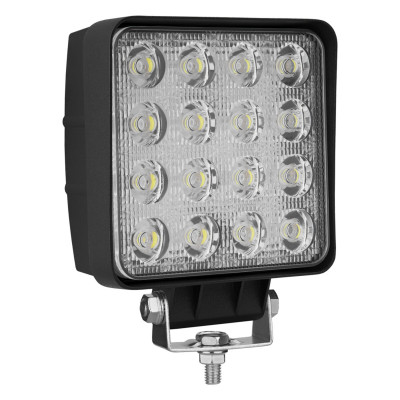 Фара світлодіодна Brevia Epistar white Flood 10-30V, 48W (16x3W), 3520Lm, 1шт