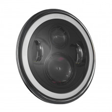 Фара світлодіодна Brevia 60W (4x5W ETI+DRL), 4800Lm/2160Lm, 6000K, 177x70мм 1шт