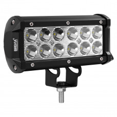 Фара світлодіодна Brevia CREE Spot 10-30V, 36W (12x3W), 3000Lm, 1шт