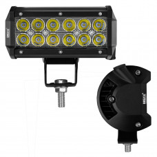 Фара світлодіодна Brevia CREE Spot 10-30V, 36W (12x3W), 3000Lm, 1шт