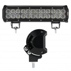 Фара світлодіодна Brevia Cree Flood 10-30V, 72W (24x3W), 6000Lm, 1шт