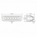 Фара світлодіодна Winso Pro EPISTAR розсіяний 10-30V, 18W (6x3W), 1шт