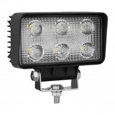 Фара світлодіодна Winso Pro EPISTAR white розсіяний 10-30V, 18W (6x3W), 1шт