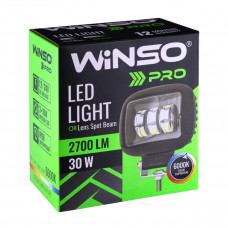 Фара світлодіодна Winso Pro 10-30V, 30W (3x10W), 2700Lm, CSP1860DE 1шт