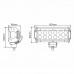 Фара світлодіодна Winso Pro CREE розсіяний 10-30V, 36W (12x3W), 1шт