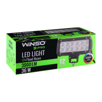 Фара світлодіодна Winso Pro CREE розсіяний 10-30V, 36W (12x3W), 1шт