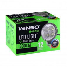 Фара світлодіодна Winso Pro EPISTAR розсіяний 10-30V, 12W (4x3W), 1шт