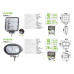 Автолампа світлодіодна Belauto Epistar Spot LED (9*3w)