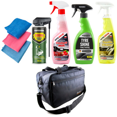 Міні-набір по догляду за машиною з органайзером Beltex