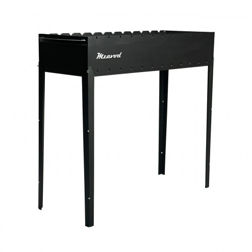 Мангал Mzavod Еней на 12 шампурів 4мм на ніжках Мангал Mzavod Еней на 12 шампурів 4мм на ніжках