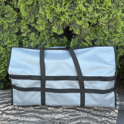 Чохол для мангалу-барбекю Ікар на 9 шампурів сірий