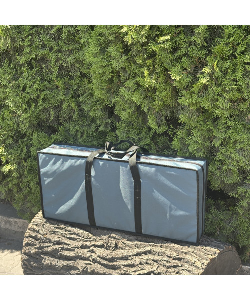 Чохол-сумка для подарункового набору шампурів великий сірий