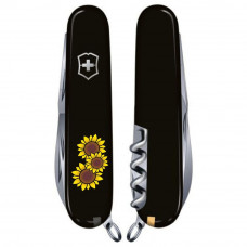 Складаний ніж Victorinox SPARTAN UKRAINE Соняшники 1.3603.3_T1340u