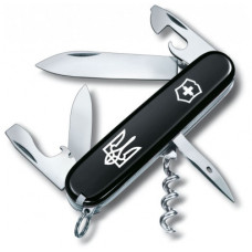 Складаний ніж Victorinox SPARTAN UKRAINE Тризуб білий 1.3603.3_T0010u