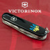 Складаний ніж Victorinox CLIMBER UKRAINE Тризуб синьо-жовт. 1.3703.3_T0016u