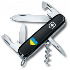 Складаний ніж Victorinox SPARTAN UKRAINE Серце синьо-жовте 1.3603.3_T1090u