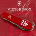 Складаний ніж Victorinox CAMPER UKRAINE Тризуб білий 1.3613_T0010u