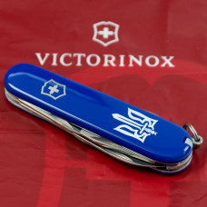 Складаний ніж Victorinox SPARTAN UKRAINE Тризуб ОУН біл. 1.3603.2_T0300u