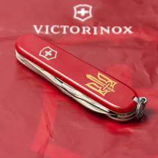 Складаний ніж Victorinox SPARTAN UKRAINE Тризуб ОУН брон. 1.3603_T0305u