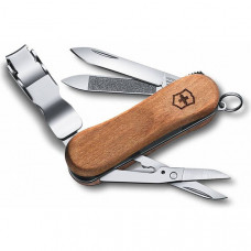 Ніж Victorinox Delemont Nail Clip Wood 580 0.6461.63