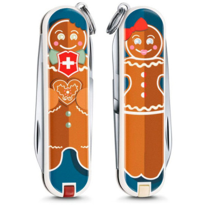 Складаний ніж Victorinox Classic LE -Gingerbread Love- 5,8 см 0.6223.L1909