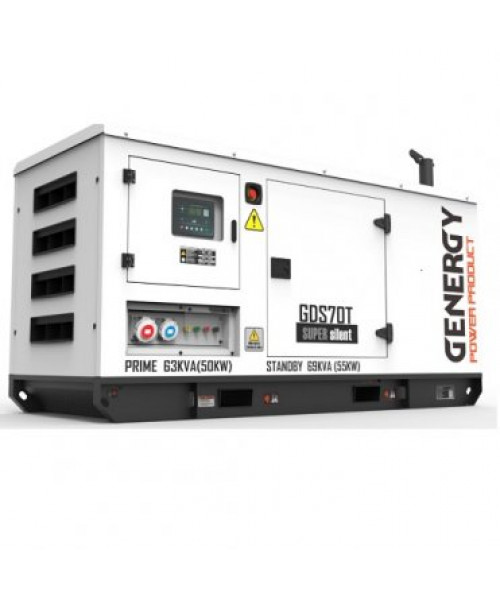 Генератор дизельний GENERGY GDS70T 55 кВт(240211090) Генератор дизельний GENERGY GDS70T 55 кВт(240211090)