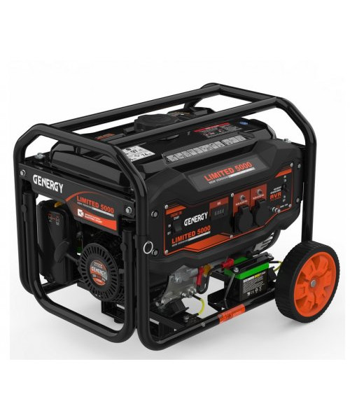 Генератор бензиновий GENERGY LIMITED 5000 RC V2 4,5 кВт (240087090)