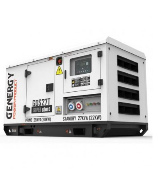 Генератор дизельний GENERGY GDS27T 22 кВт (240216090)