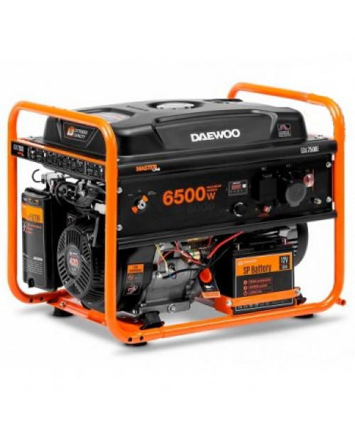 Генератор бензиновий DAEWOO GDA-7500E 6,5 кВт(240712090)