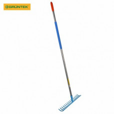 Граблі садові GRUNTEK GR-450/180S 16 зубців зі сталевою ручкою (295450193_S)