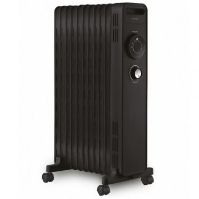 Масляний обігрівач luxell (Kumtel) LUX-1230S Black 2300 Вт