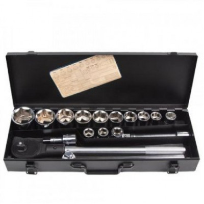 Набір торцевих головок Alloid НГ-6017М (1) ¾" 17 предметів(НГ-6017М (1))