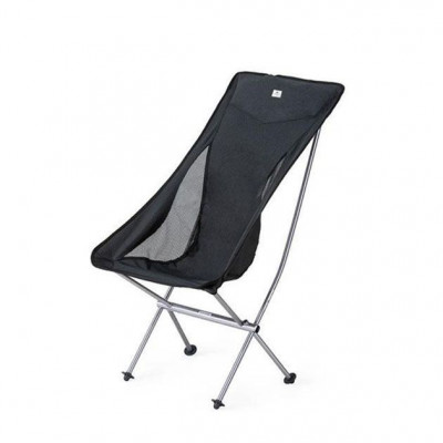 Крісло складане Naturehike Stellaluna L04 CNK2450JJ015, розмір L, алюміній, чорне