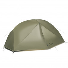 Намет надлегкий одномісний Naturehike Mongar Hiking Tent Pro CNK2550WS037, 20D, зелений