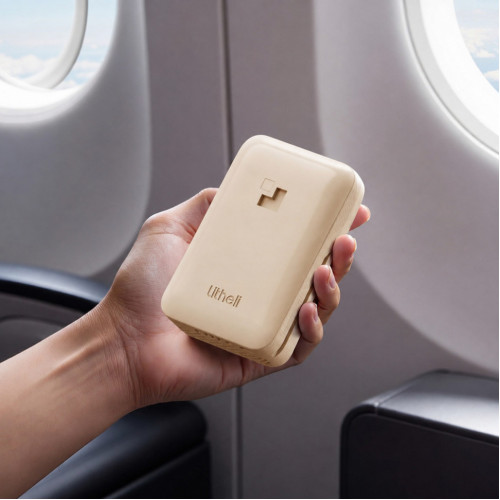 УМБ Litheli Power Bank SE 10000 mAh, 45 W, 2А, Fast Charge, жовтий (U20BY10-1U000)