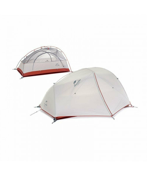 Намет надлегкий двомісний з футпринтом Naturehike Star-River 2 Updated NH17T012-T, 20D, сіро-червоний Намет надлегкий двомісний з футпринтом Naturehike Star-River 2 Updated NH17T012-T, 20D, сіро-червоний