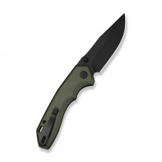 Ніж складаний туристичний Civivi Elite Brova, (8.7 см) CPM S35VN / Aluminum зелений