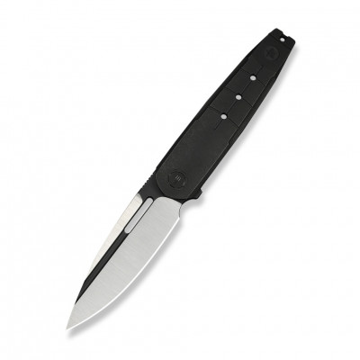 Ніж складаний туристичний Weknife Hull (9.9 см) Bohler M390 / Titanium чорний