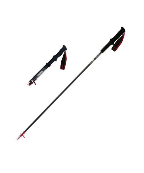 Трекінгова палиця Naturehike ST07 NH18D010-Z, 115-135 см, бордова