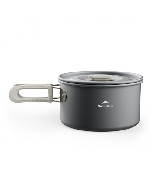 Набір посуду (2 каструлі, чайник, сковорідка) Naturehike CNK2450CF010, алюміній Набір посуду (2 каструлі, чайник, сковорідка) Naturehike CNK2450CF010, алюміній