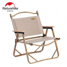 Крісло складане Naturehike MW02 NH19Y002-D, 600D Oxford / алюміній, р-р S, бежевий