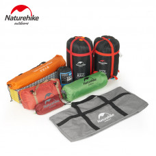 Сумка-баул для зберігання портативна Naturehike NH17S021-M, 45 л, сірий