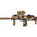 Автомат світло-звуковий ZIPP Toys HK MP7 у наборі з окулярами ц:камуфляж,коричневий