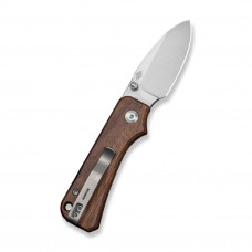 Ніж складаний кишеньковий Civivi Baby Banter Slip Joint (6 см) Nitro-V / Wood натуральний