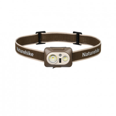 Ліхтар налобний Naturehike CNK2450ZM010, коричневий