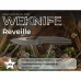 Ніж складаний туристичний Weknife Reveille (9.7 см) Bohler M390 / Titanium оливково-сірий